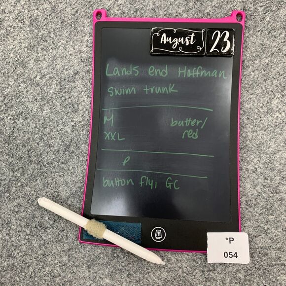 Lands End Hoffman California Swim Trunk Men XXL 2XL Floral Red Brief Lined Short - Picture 13 of 14